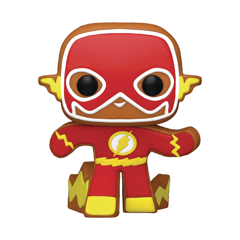 Pop Heroes DC Holiday Flash Gb Vinyl Figure