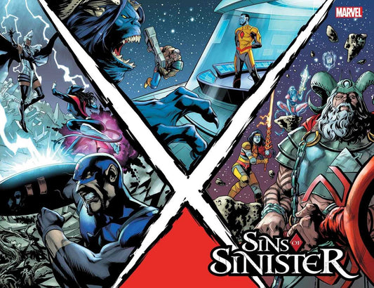 Sins Of Sinister #1 1:25 Copy Variant Edition Shaw Wraparound Variant