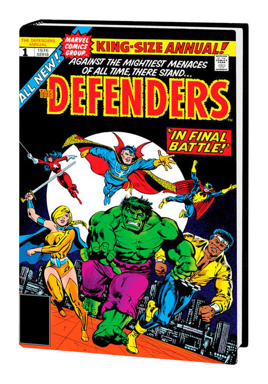 Defenders Omnibus Hardcover Volume 02 Milgrom Cover