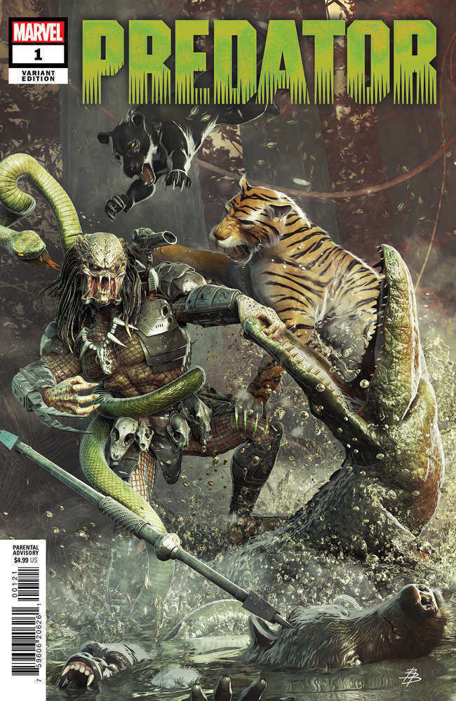 Predator 1 Bjorn Barends 2nd Print Variant