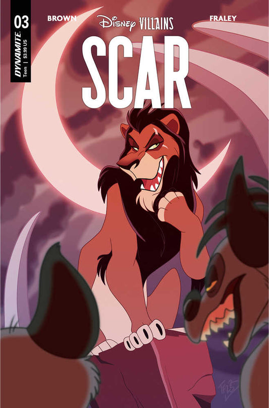 Disney Villains Scar #3 Cover B Forstner