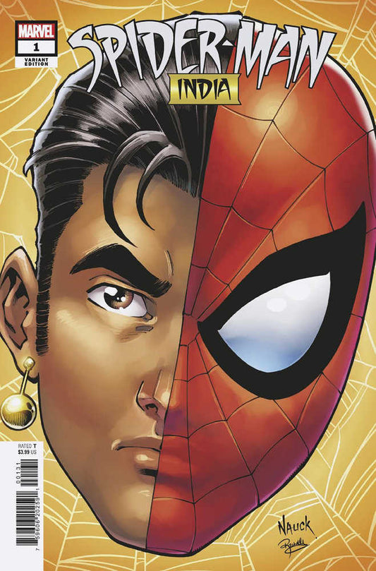 Spider-Man: India #1 Todd Nauck Headshot Variant