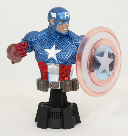 Sdcc 2023 Marvel Captain America Holo Shield Bust