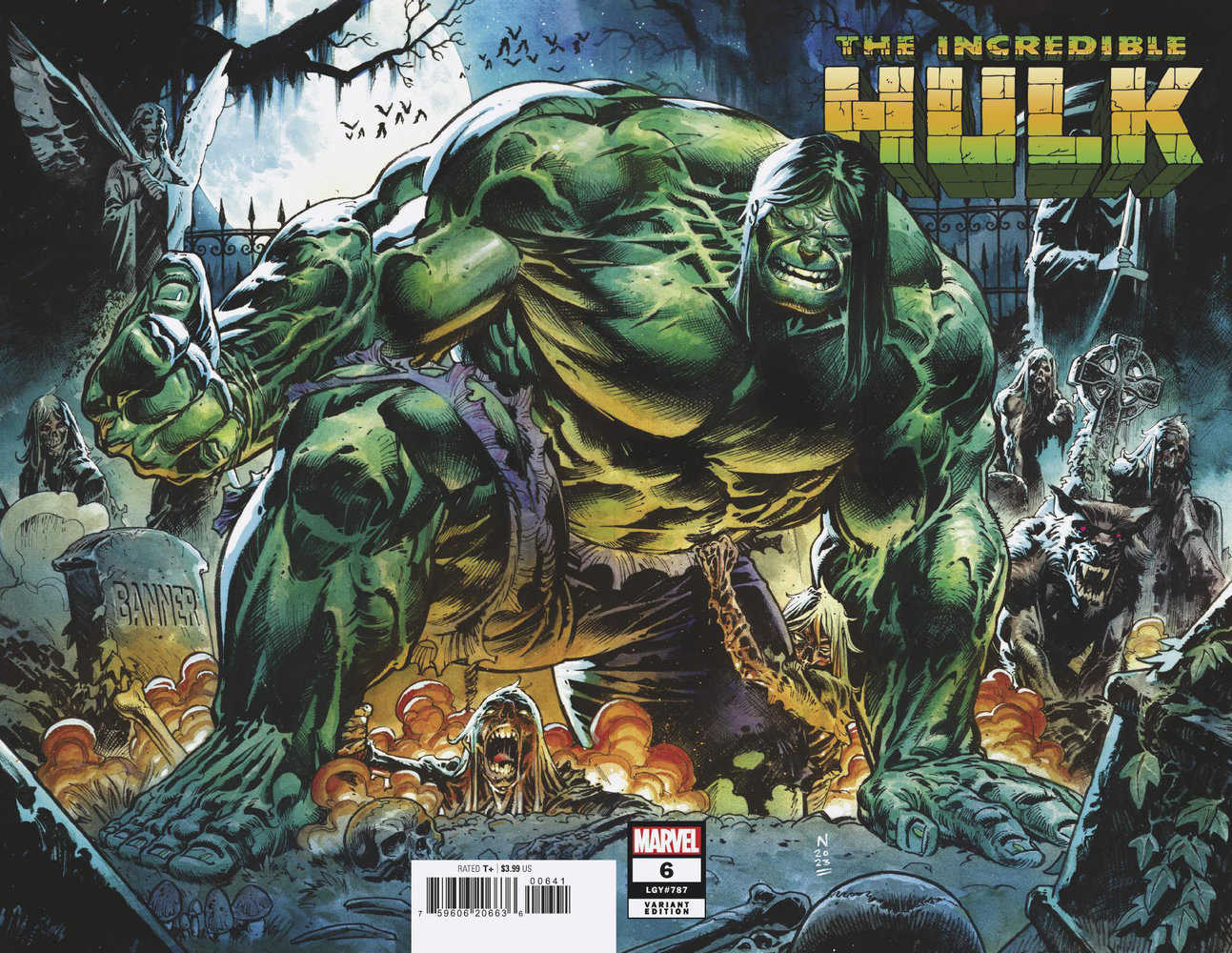 Incredible Hulk #6 Nic Klein Wraparound Variant