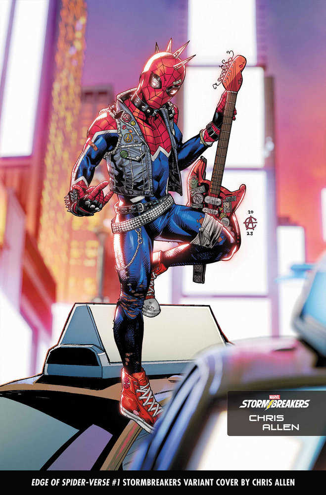 Edge Of Spider-Verse #1 Chris Allen Stormbreakers Variant