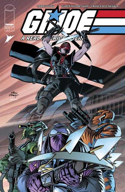 G.I. Joe A Real American Hero #304 Cover A Kubert & Anderson