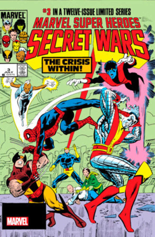 Marvel Super Heroes Secret Wars #3 Facsimile Edition