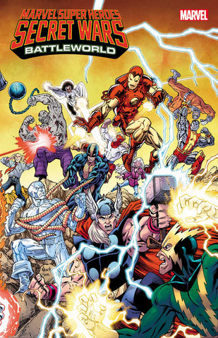 Marvel Super Heroes Secret Wars: Battleworld #4 Todd Nauck Connecting Variant