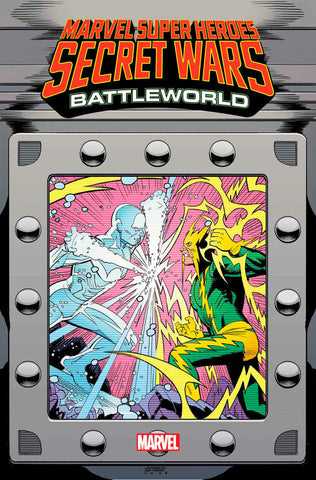 Marvel Super Heroes Secret Wars: Battleworld #4 Leonardo Romero Variant