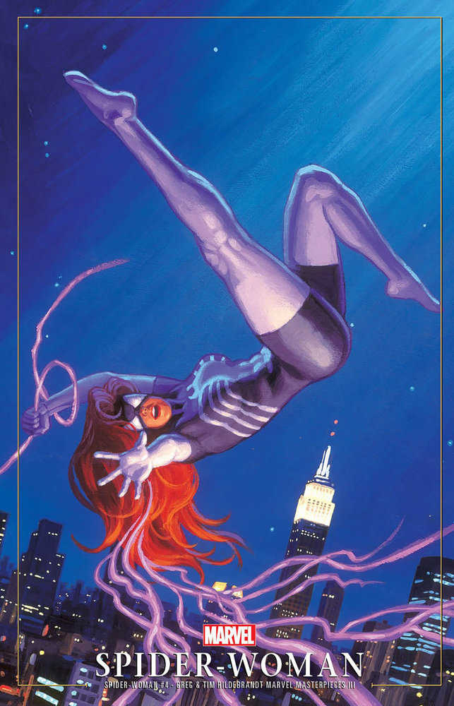 Spider-Woman #4 Greg And Tim Hildebrandt Spider-Woman Marvel Masterpieces III Variant [Gw]
