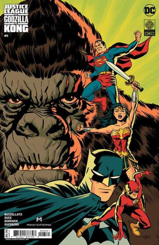 Justice League vs Godzilla vs Kong #5 (Of 7) Cover C Michael Cho Card Stock Variant