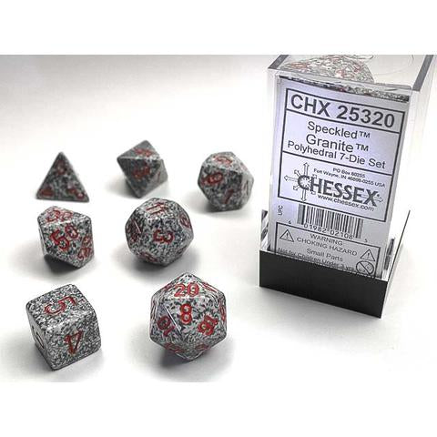 Chessex Dice - Speckled - Granite