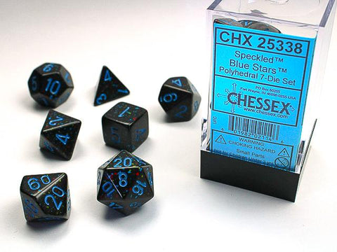 Chessex Dice - Speckled - Blue Stars