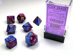 Chessex Dice - Gemini - Blue-Purple/Gold