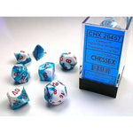 Chessex Dice - Gemini - Astral Bue-White/Red