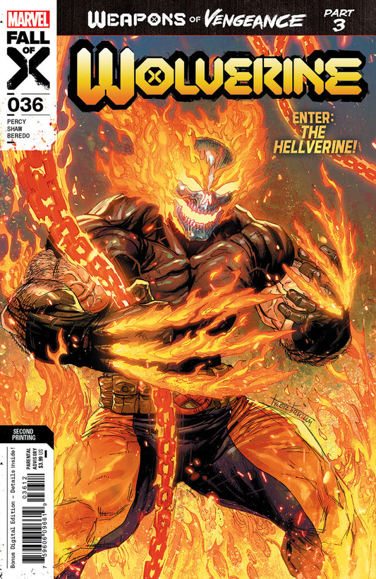 Wolverine #36 Tyler Kirkham 2nd Print Variant [Fall]