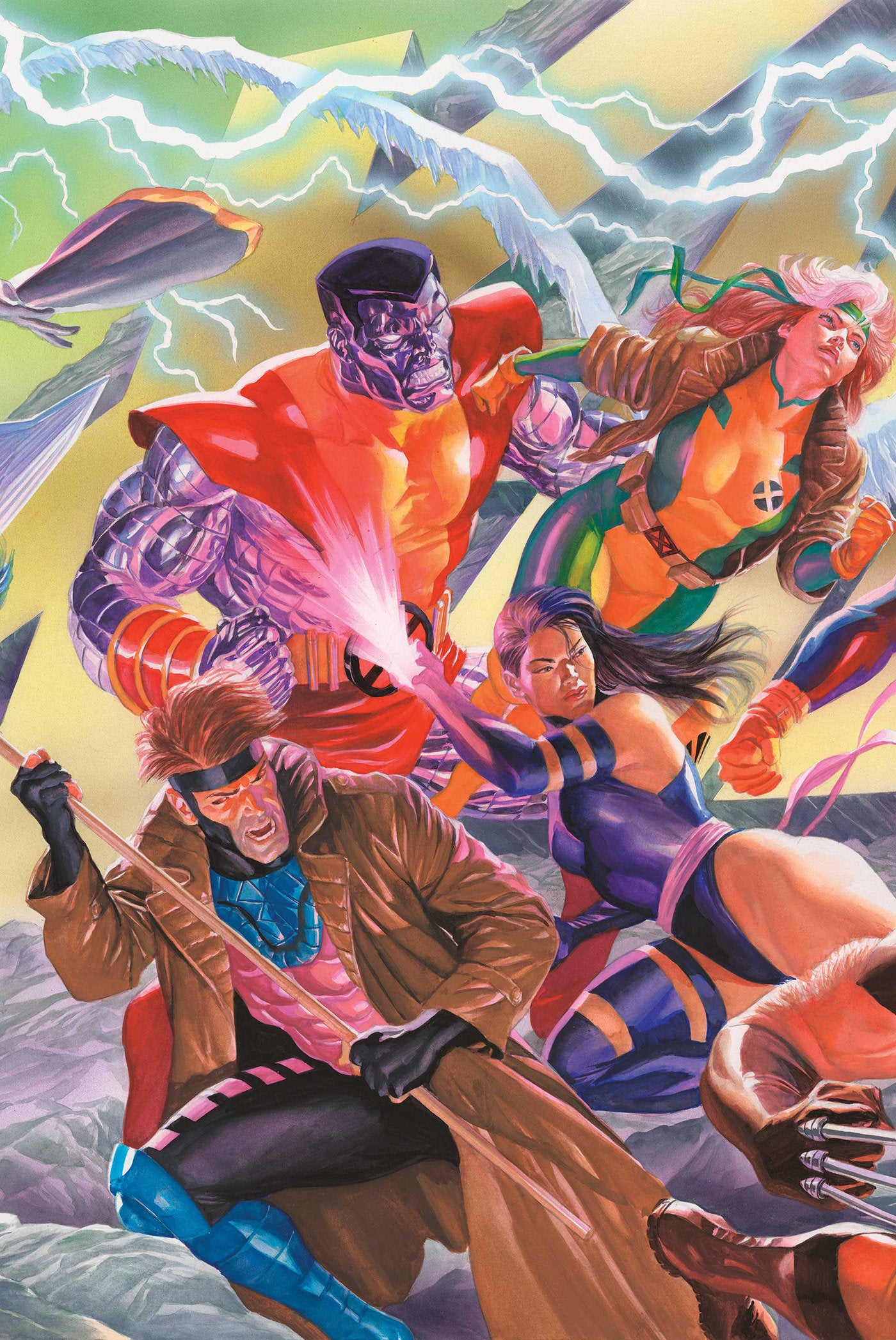 Dark X-Men 1 Alex Ross Connecting X-Men Variant Part C [Fall]