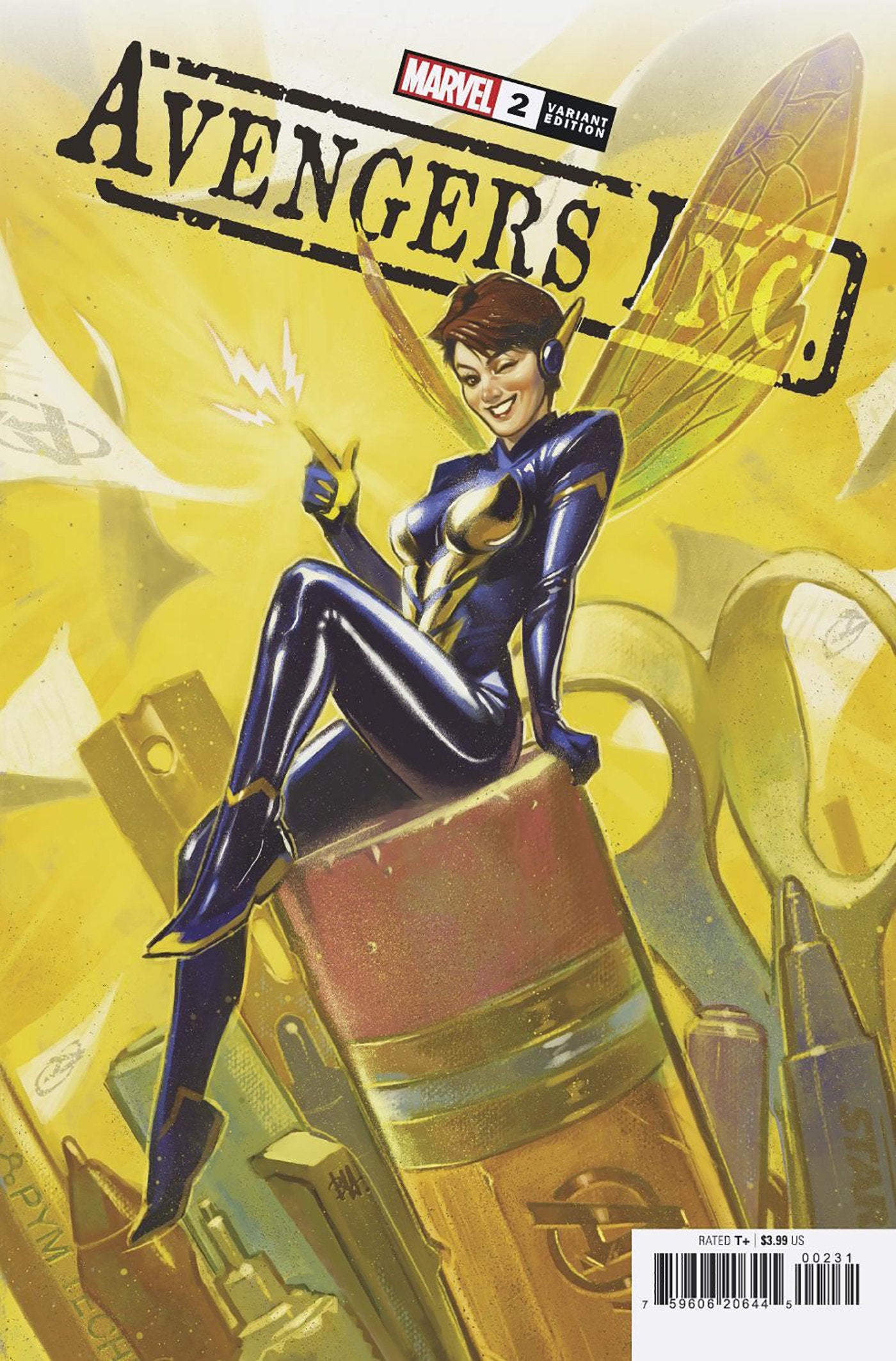 Avengers Inc. #2 Ben Harvey Wasp Variant