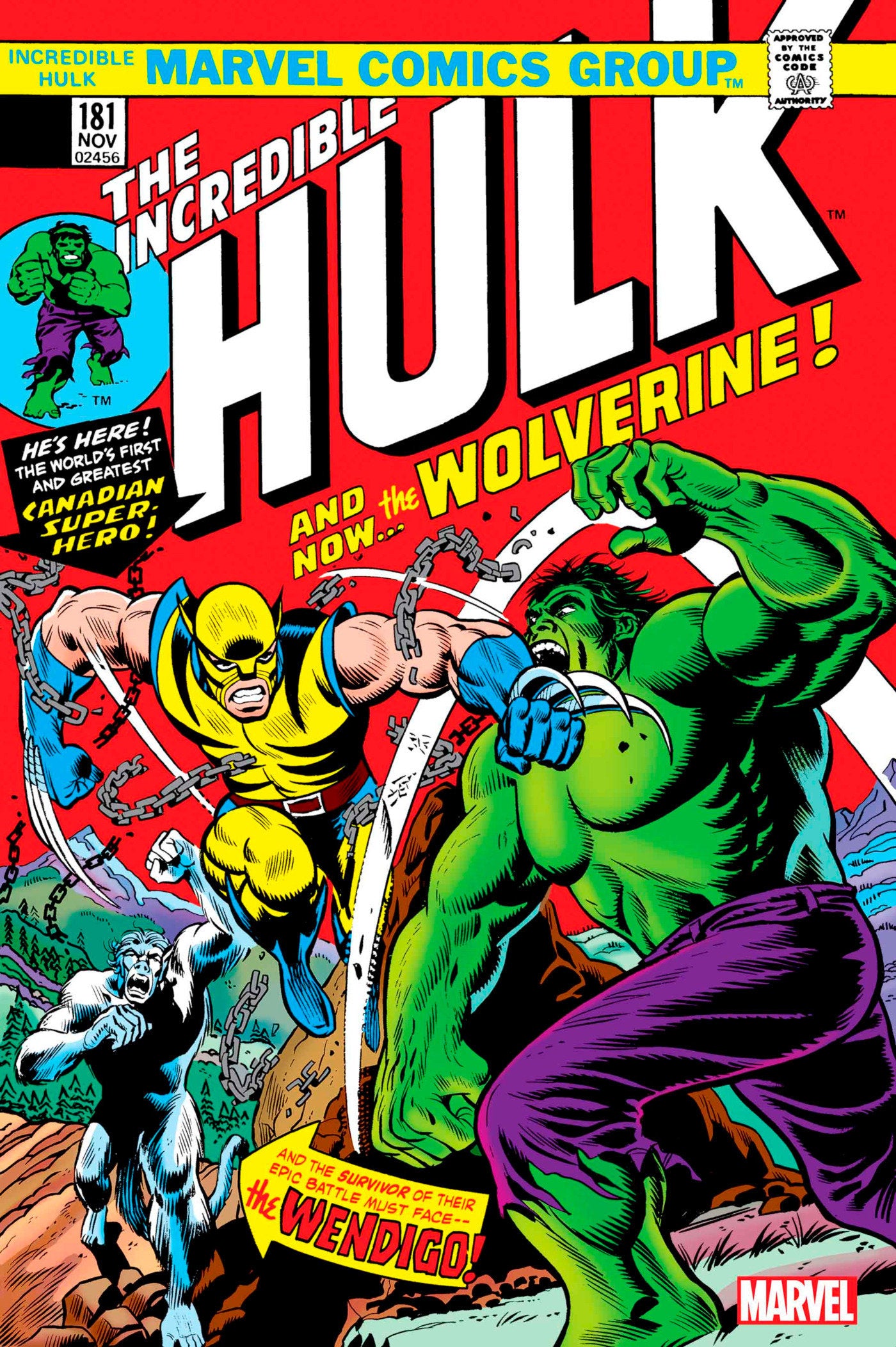 Incredible Hulk #181 Facsimile Edition Foil Variant [New Printing]