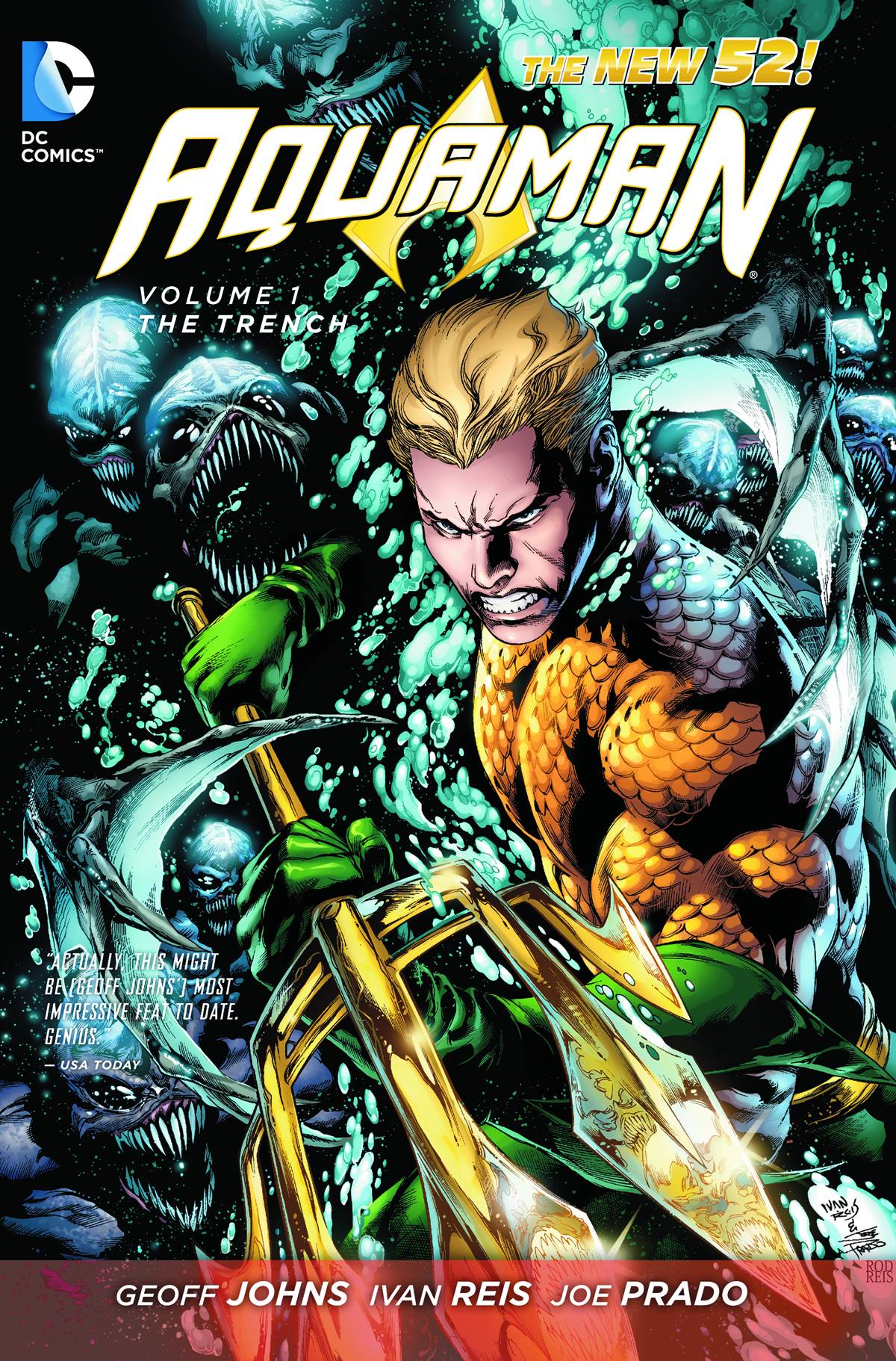 AQUAMAN TP VOL 01 THE TRENCH (N52)