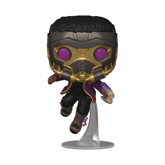 POP MARVEL WHAT IF TCHALLA STAR-LORD VINYL FIG