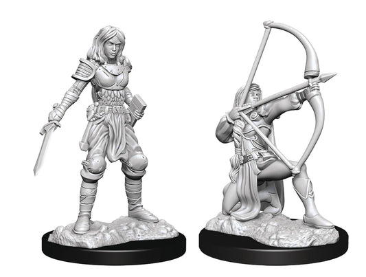 Pathfinder Deep Cuts Minis: Wave 15 - Female Human Fighter