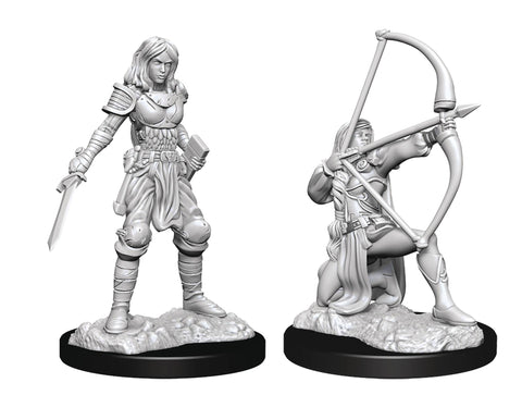 Pathfinder Deep Cuts Minis: Wave 15 - Female Human Fighter