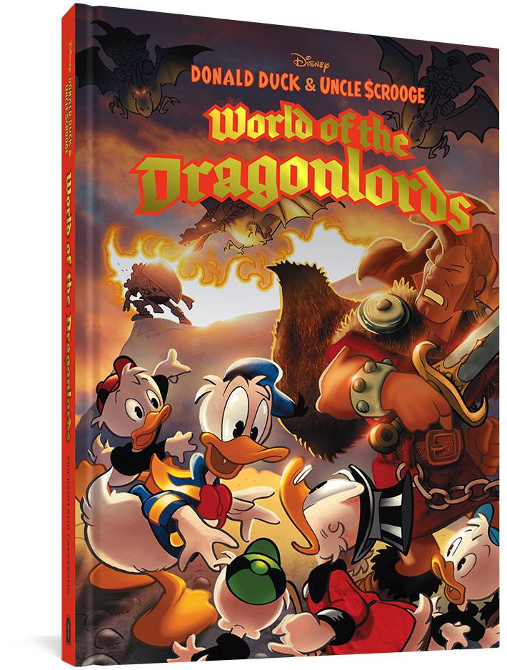 DONALD DUCK & UNCLE SCROOGE WORLD OF DRAGONLORDS HC