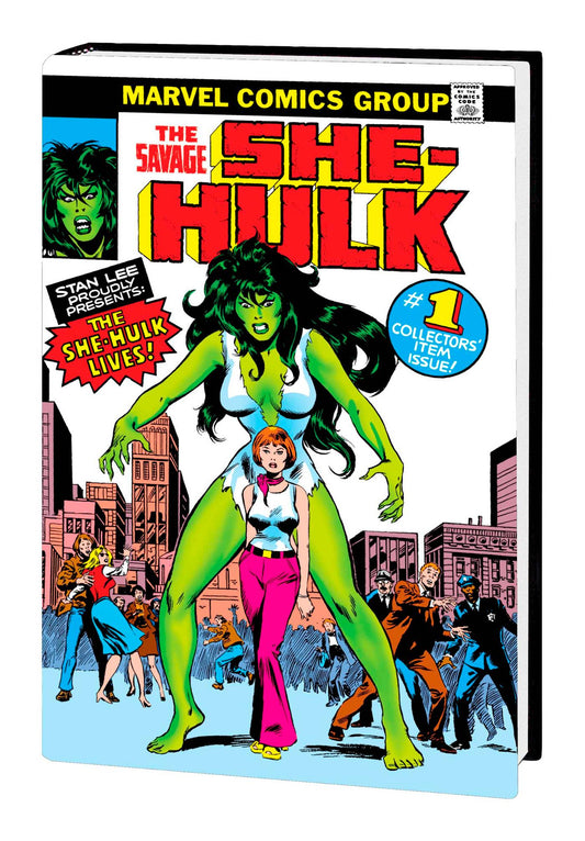 SAVAGE SHE-HULK OMNIBUS HC DM VAR