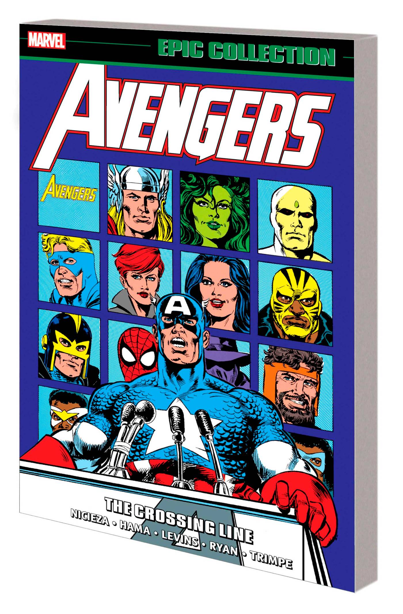 AVENGERS EPIC COLLECTION TP THE CROSSING LINE