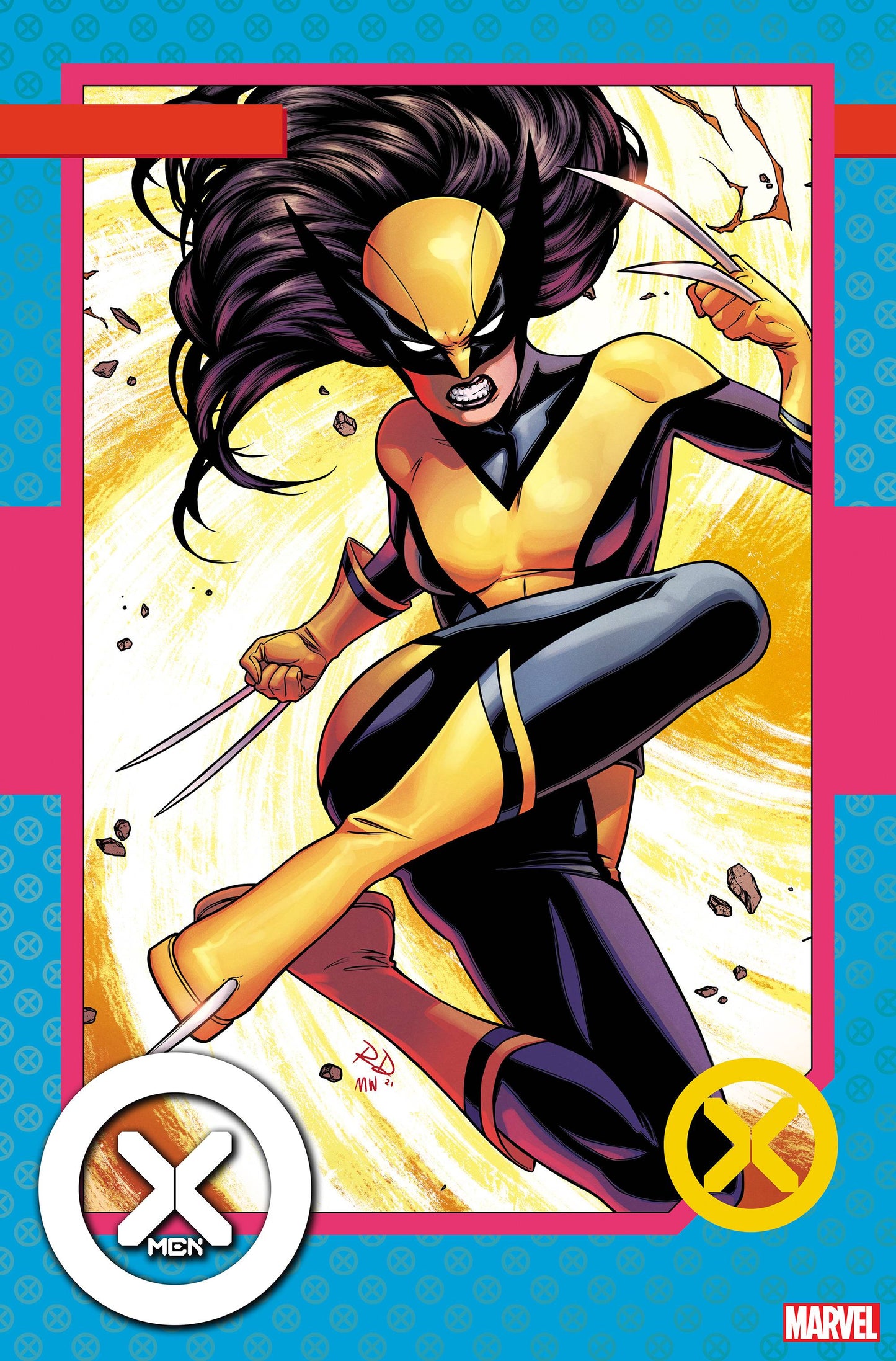 X-MEN #8 DAUTERMAN TRADING CARD VAR