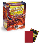 Dragon Shield Matte Sleeve - Clear Red 'Ignicip' 100ct