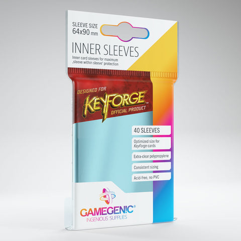 KeyForge Inner Sleeves - Clear