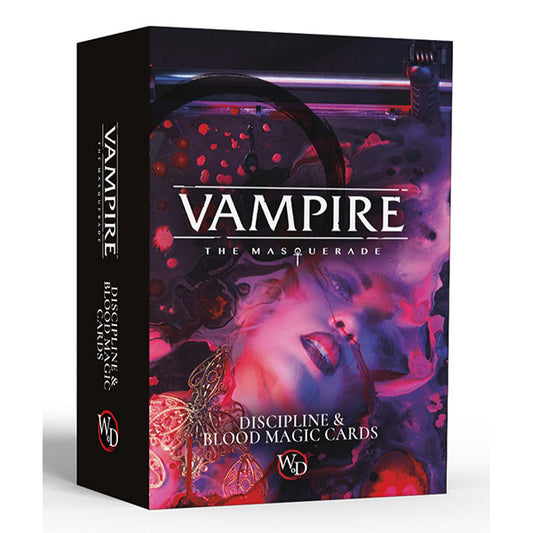 Vampire the Masquerade - Discipline & Blood Magic Cards