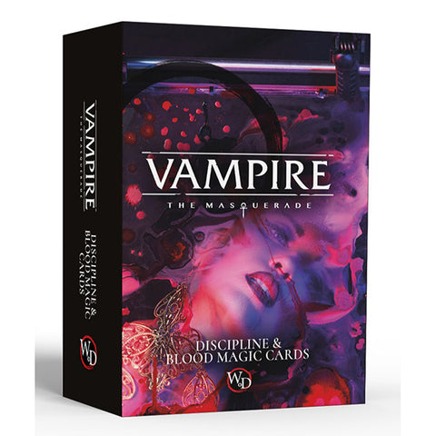 Vampire the Masquerade - Discipline & Blood Magic Cards