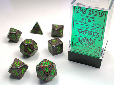 Chessex Dice - Speckled - Earth